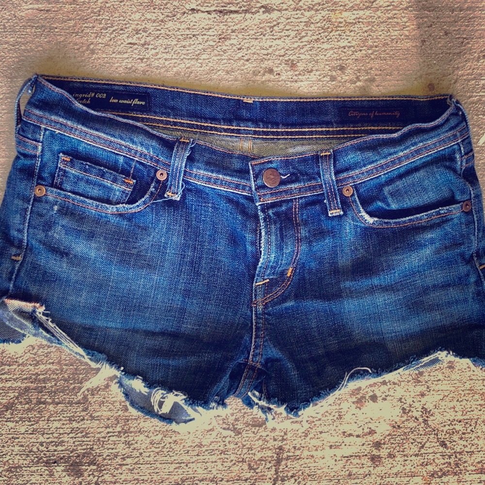 Citizen of humanity jeans shorts SZ29 waist